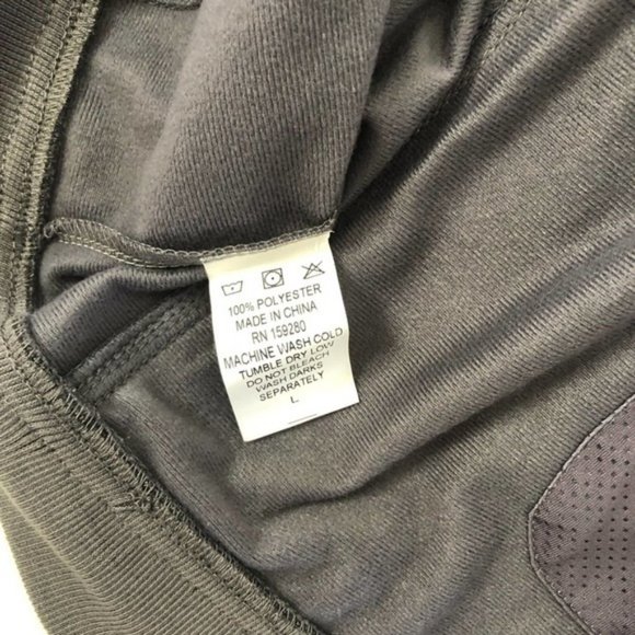 Zelus Track Athletic Zippered Grey Men’s Jacket size Large NWT - Picture 11 of 11